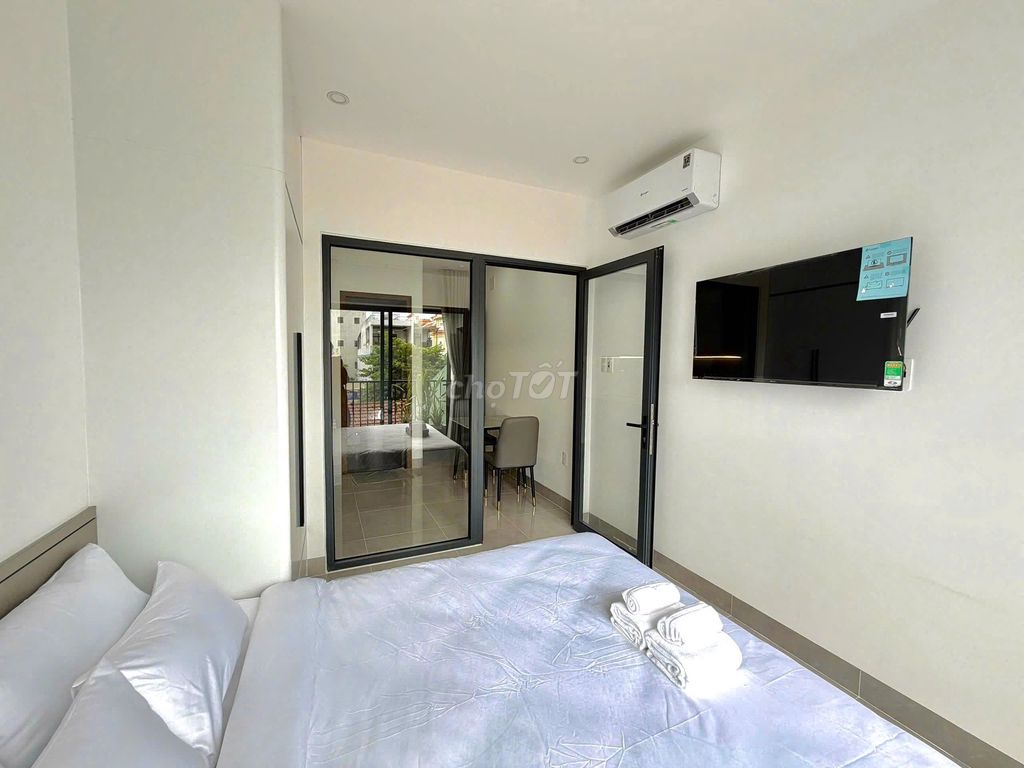 New 1-bedroom apartment with balcony near My Khe beach — photo 6