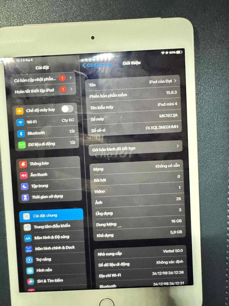 bán lái ipad mini 4. Mua bán Máy tính bảng tại Thành phố Rạch Giá Kiên Giang được đăng bởi Tên chưa cung cấp hình 5