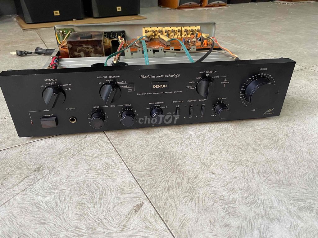 Amply Denon PMA-930V Đen Đã sử dụng. Mua bán Tivi, Âm thanh tại Quận Bình Tân Tp Hồ Chí Minh được đăng bởi Vinh hình 1