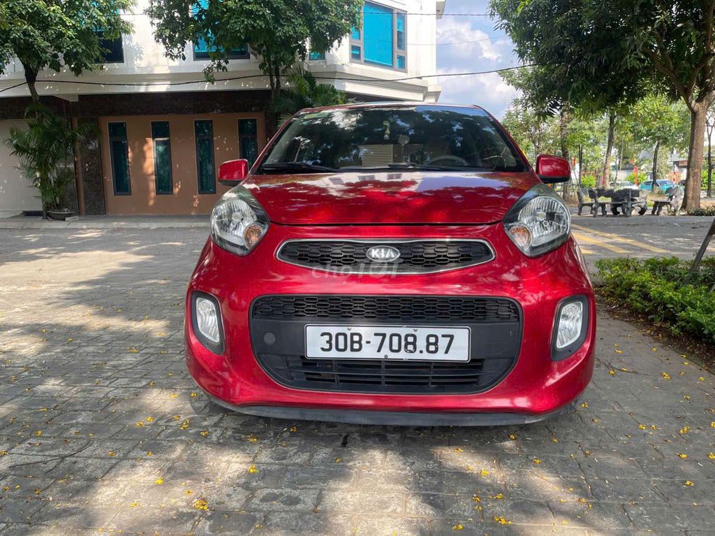 Автомобильный номер Kia Morning 2019 78000 км красный