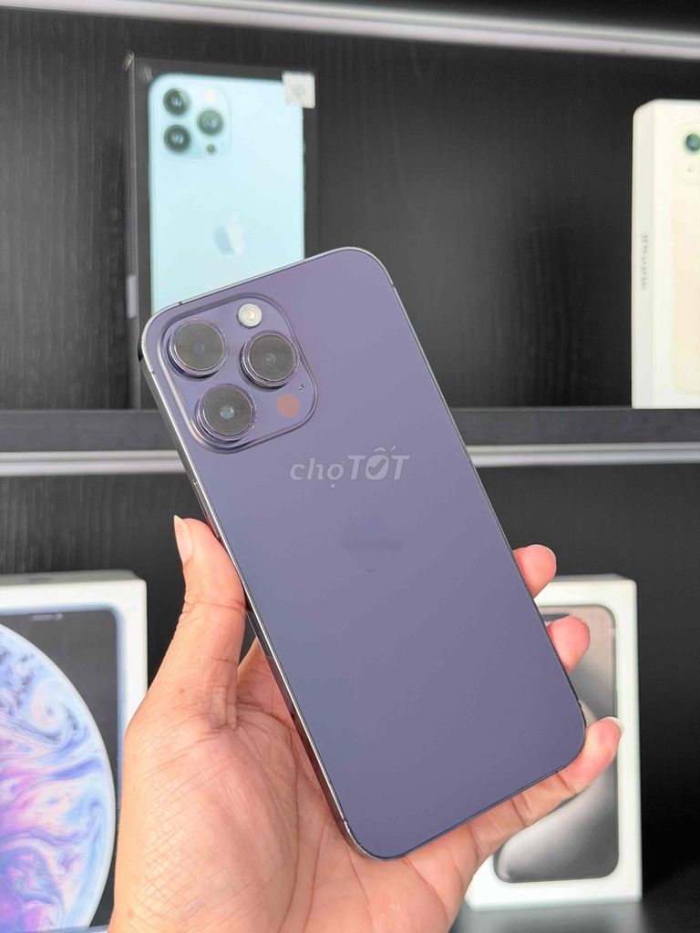 iPhone 14 Pro Max 128GB tím. Mua bán Điện thoại tại Huyện Châu Đức Bà Rịa - Vũng Tàu được đăng bởi Lê Quang Sáng hình 1