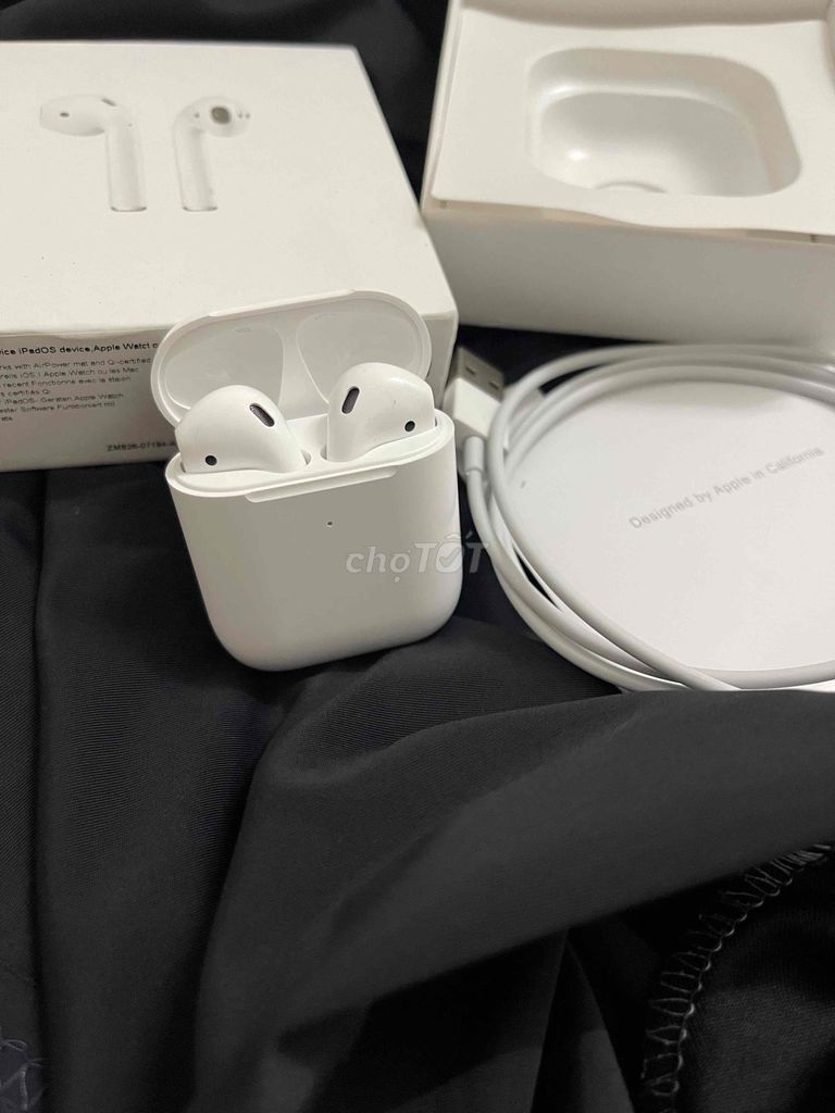 Pass tai nge Airpods 2 chíh hãg Fullbox Còn BH dài