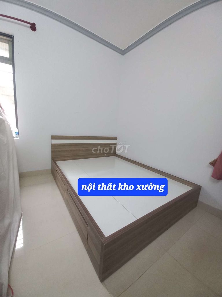 Giường mdf giá xưởng