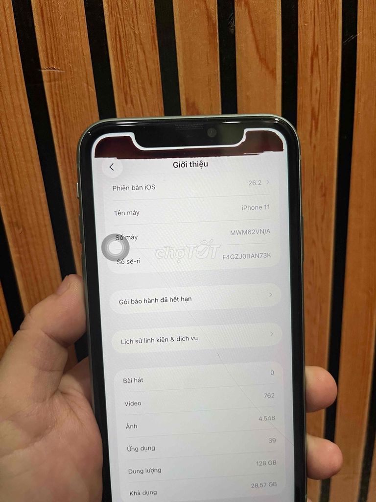 Apple iPhone 11 128GB Xanh lá. Mua bán Điện thoại tại Quận 8 Tp Hồ Chí Minh được đăng bởi Quýt robo hình 1