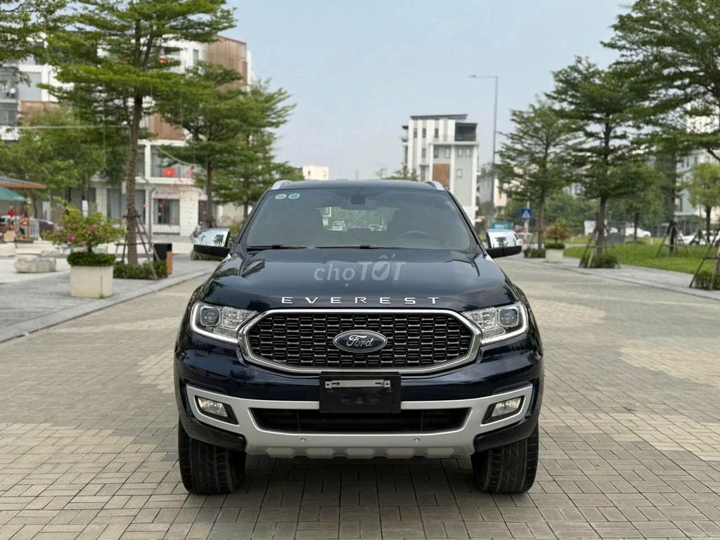Ford Everest 2021 автомат, дизель, синий, 7 мест