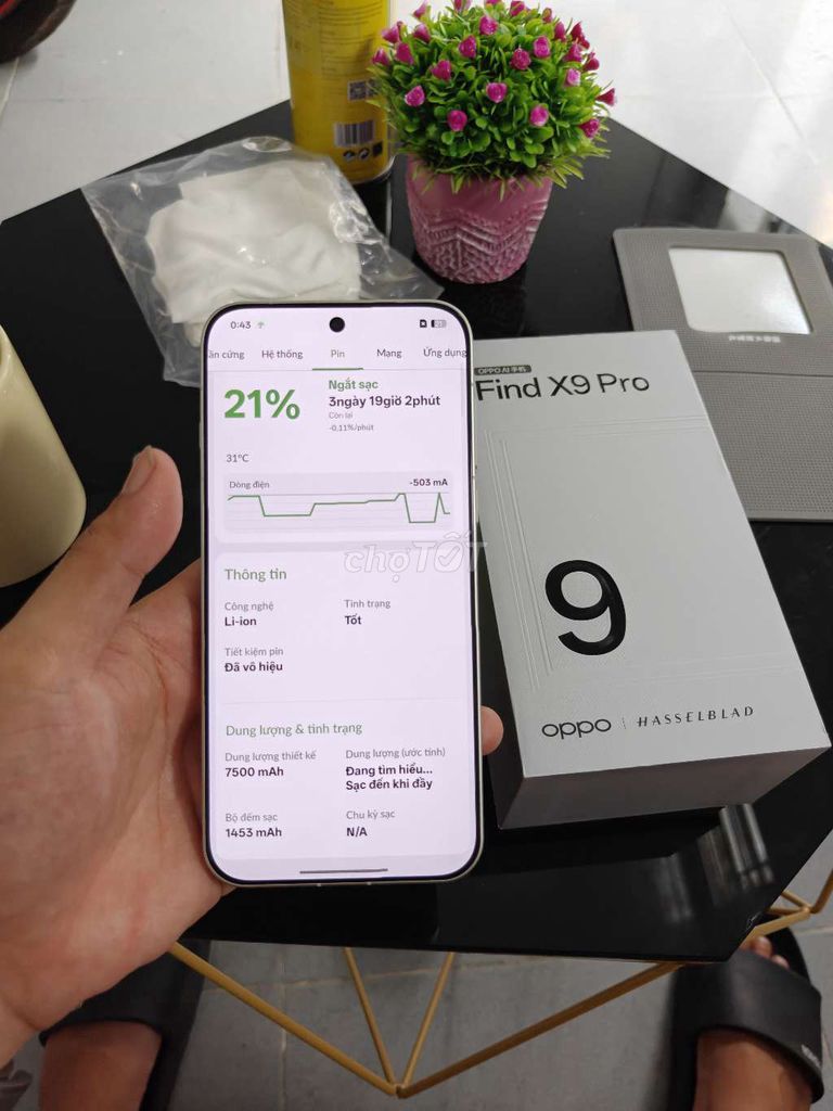 Oppo Find X9 Pro 0 lần sạc. Mua bán Điện thoại tại Quận Hải Châu Đà Nẵng được đăng bởi phuc nguyen hình 1