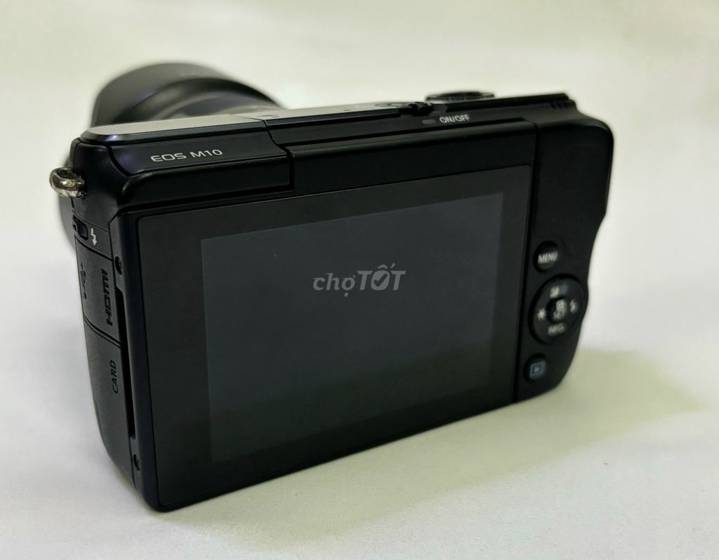 Máy ảnh Canon EOS M10 Đen. Mua bán Máy ảnh, Máy quay tại Quận 3 Tp Hồ Chí Minh được đăng bởi Nguyễn Đình Thanh Tuyền hình 1