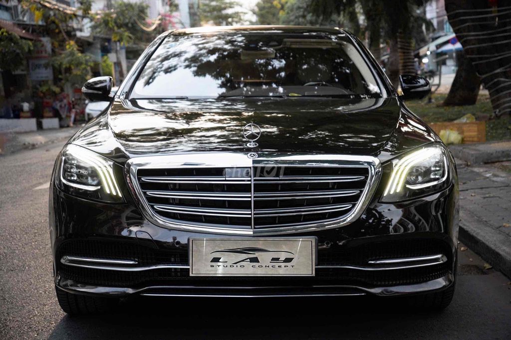 Mercedes S450  Luxury Nâu Ruby Nội Thất Kem