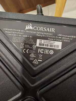 Bán bàn phím Corsair K70 PRO RGB - Black
