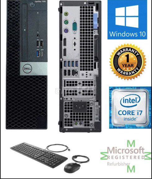 Dell OptiPlex 7060 i7-8700 8GB/256GB 24" Full HD. Mua bán Máy tính để bàn tại Thành phố Huế Thừa Thiên Huế được đăng bởi Nguyễn Phúc hình 1