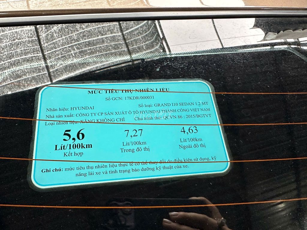 Hyundai Grand i10 2019  - 37000 km. Mua bán Ô tô tại Thành phố Thủ Đức Tp Hồ Chí Minh được đăng bởi Thy Ôtô Cũ Miền Nam hình 8