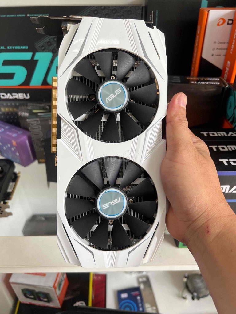 Card màn hình Asus 1070 8GB Trắng. Mua bán Linh kiện (RAM, Card...) tại Thành phố Buôn Ma Thuột Đắk Lắk được đăng bởi Nguyễn Đức Thái hình 1