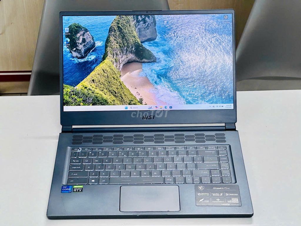 MSI Stealth 15M Core i7 11375H RTX 3060 6Gb Max Q. Mua bán Laptop tại Quận Hải Châu Đà Nẵng được đăng bởi LAPTOP CỦ GIÁ RẺ ĐÀ NẴNG hình 1