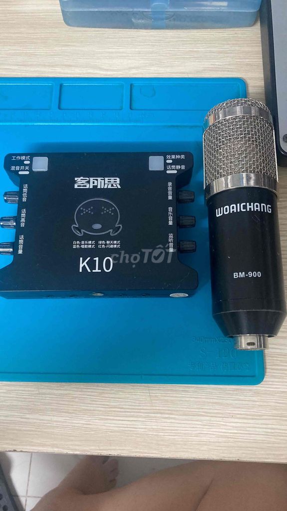 Bộ thu âm K10 BM900 Đen. Mua bán Tivi, Âm thanh tại Quận 11 Tp Hồ Chí Minh được đăng bởi Nguyễn Thanh hình 1