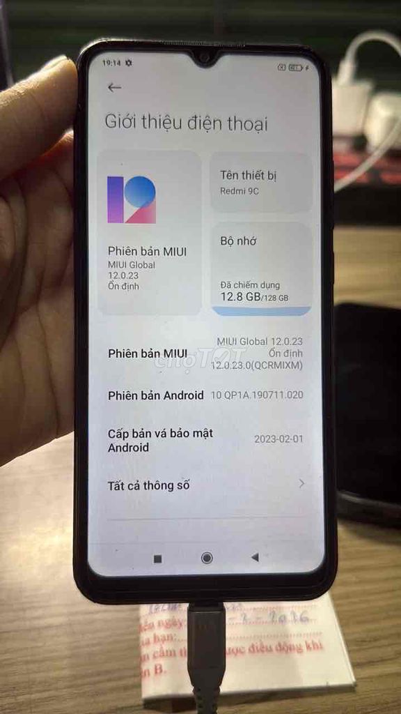 Xiaomi Redmi 9C 128GB. Mua bán Điện thoại tại Quận 12 Tp Hồ Chí Minh được đăng bởi Dinh Mai Nuong hình 1