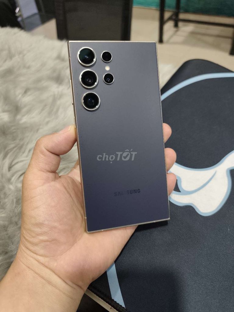 Samsung Galaxy S24 Ultra 512GB Tím 99%. Mua bán Điện thoại tại Quận Bình Thạnh Tp Hồ Chí Minh được đăng bởi Hoàng Giang hình 1