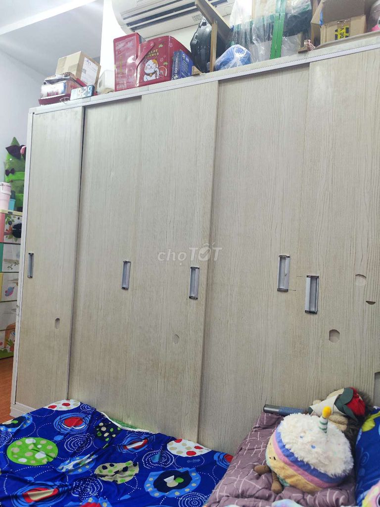 Tủ quần áo nhựa vân gỗ nhạt. Mua bán Tủ, kệ gia đình tại Quận Gò Vấp Tp Hồ Chí Minh được đăng bởi Vương hình 1