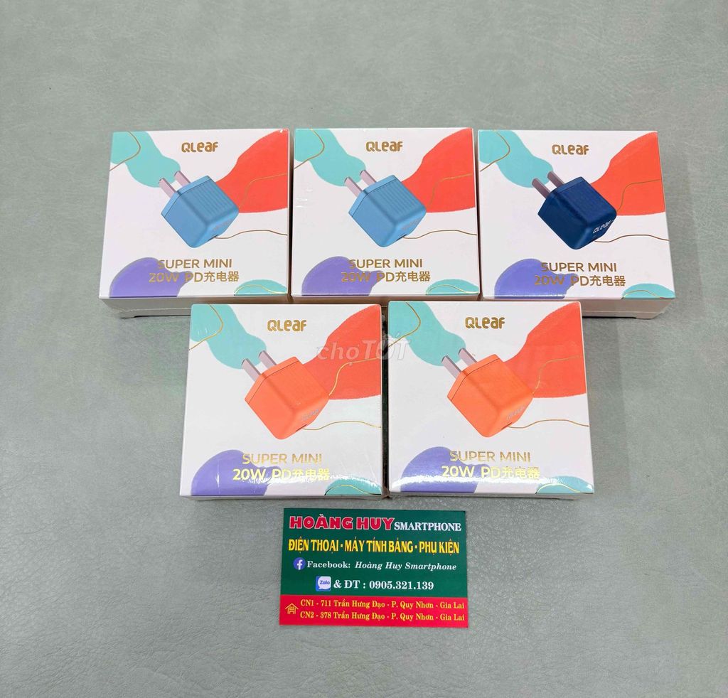 Củ sạc nhanh 20W - TRONG SUỐT nhiều màu.. Mua bán Phụ kiện (Màn hình, Chuột...) tại Thành phố Qui Nhơn Bình Định được đăng bởi Hoàng Trinh hình 1