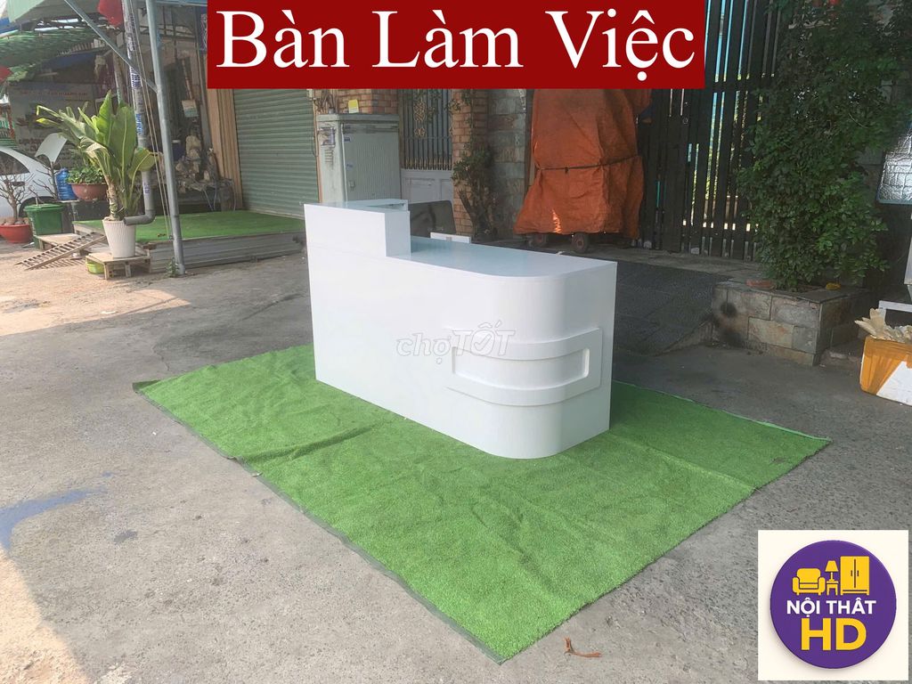 QUẦY LỄ TÂN_QUẦY THU NGÂN_QUẦY THANH LÝ_QUẦY 1M6_2. Mua bán Đồ dùng văn phòng tại Quận 1 Tp Hồ Chí Minh được đăng bởi NỘI THẤT VĂN PHÒNG 288 hình 1