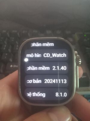 Đồng hồ apple wath 49MM. Mua bán Thiết bị đeo thông minh tại Huyện Yên Lập Phú Thọ được đăng bởi Dương Quân