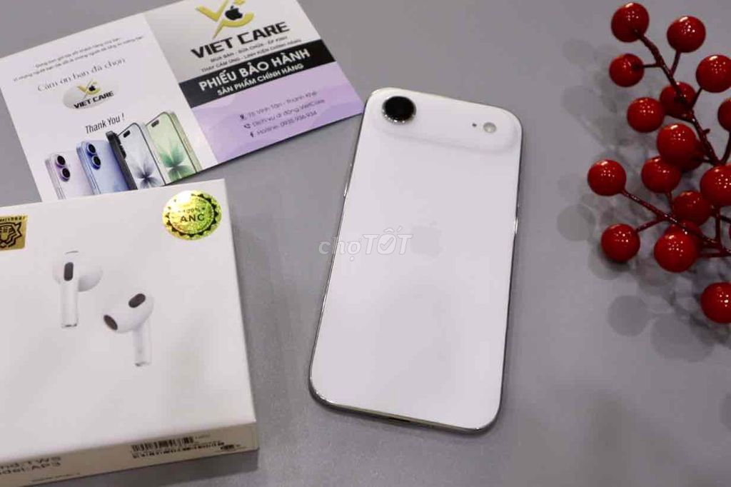 Apple iPhone 17 Air 256GB Bạc Việt Nam CBH Dài. Mua bán Điện thoại tại Quận Thanh Khê Đà Nẵng được đăng bởi VietCare hình 1