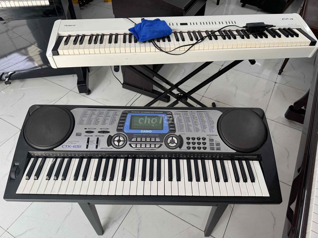 Đàn Organ Casio CTK-651 Đen. Mua bán Nhạc cụ tại Quận Tân Bình Tp Hồ Chí Minh được đăng bởi Kho piano cơ uprigh Nhật Bản hình 1