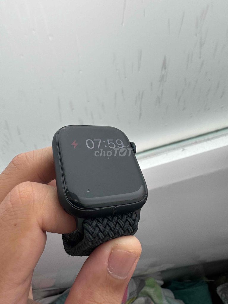 Apple watch s8 45mm gps pin 100% màu midnight