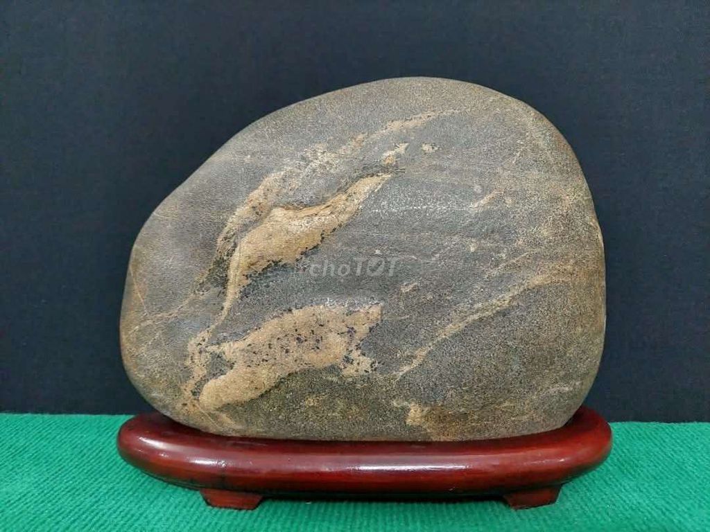Đá cảnh đá suối tự nhiên Song Ngư 24cm. Mua bán Đồ sưu tầm, đồ cổ tại Quận Phú Nhuận Tp Hồ Chí Minh được đăng bởi Trần Xuân Dương hình 1