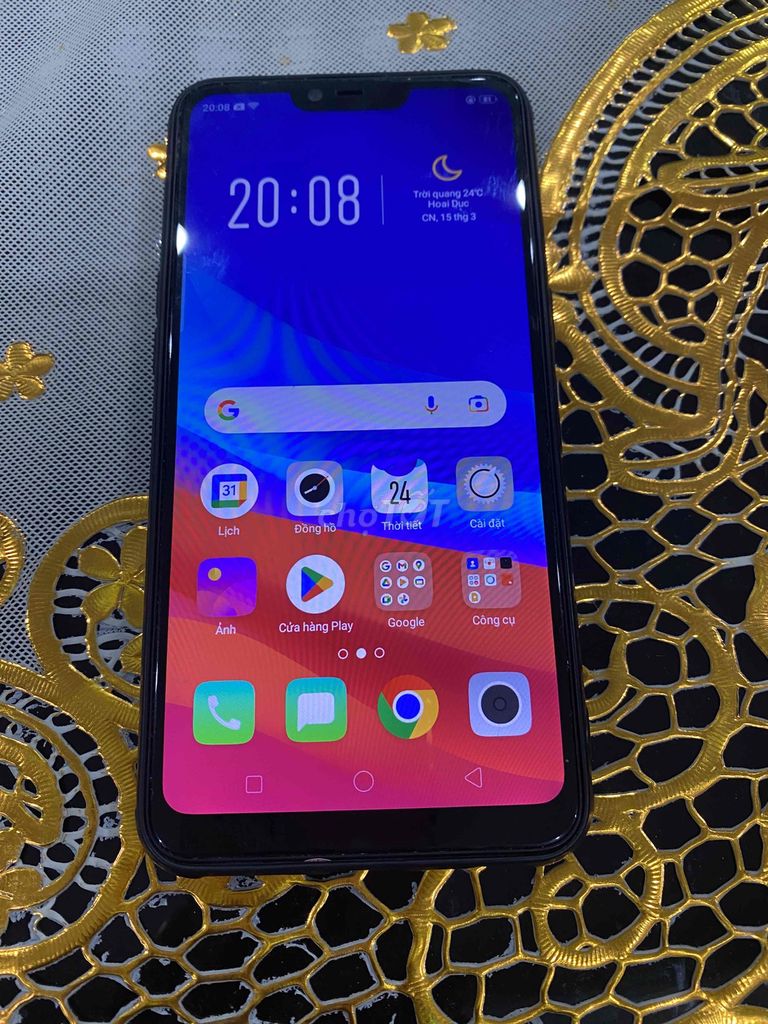 OPPO A3s 16GB xanh dương. Mua bán Điện thoại tại Quận Hà Đông Hà Nội được đăng bởi Kien Le hình 1