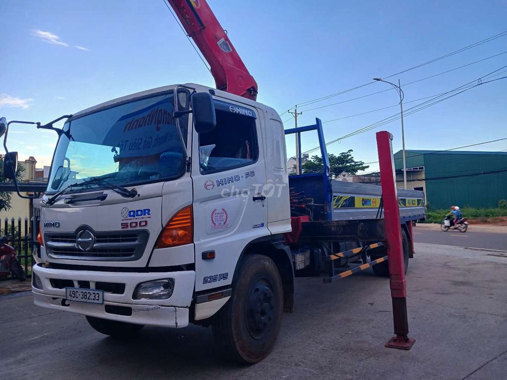 Hino 8T 2015 cẩu Unic 500 6 khúc. Mua bán Xe tải, xe ben tại Huyện Đức Trọng Lâm Đồng được đăng bởi Quyền Xe Cẩu hình 2