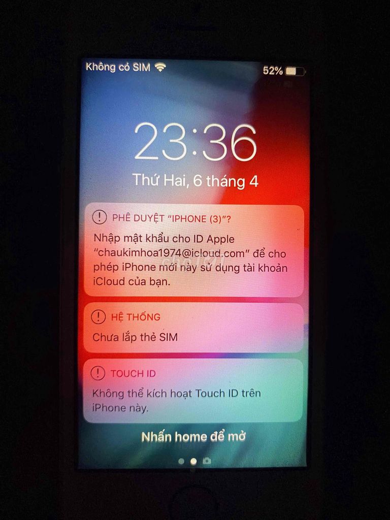 Apple iPhone 5s 32GB. Giá có fix. Mua bán Điện thoại tại Quận 7 Tp Hồ Chí Minh được đăng bởi Châu Trung Kiên hình 1