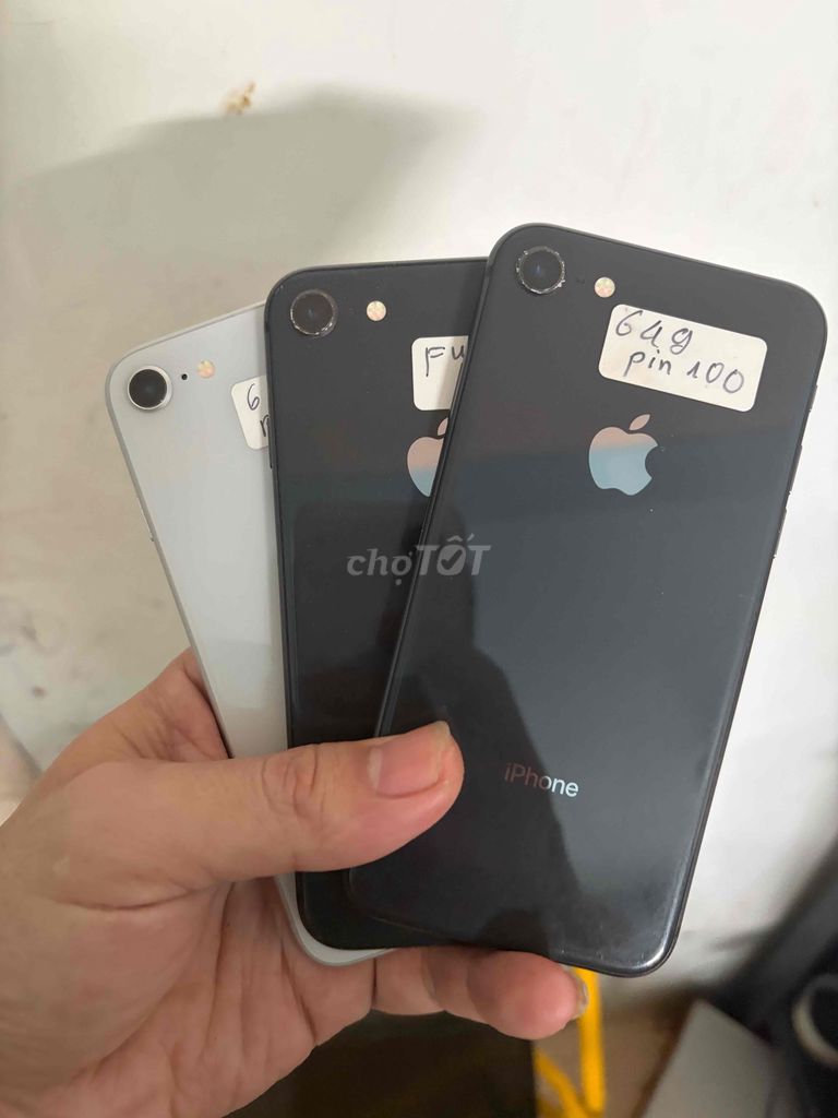 Apple iPhone 8 64GB Đen, Bạc Mới. Mua bán Điện thoại tại Thành phố Thuận An Bình Dương được đăng bởi Tran Tung hình 1