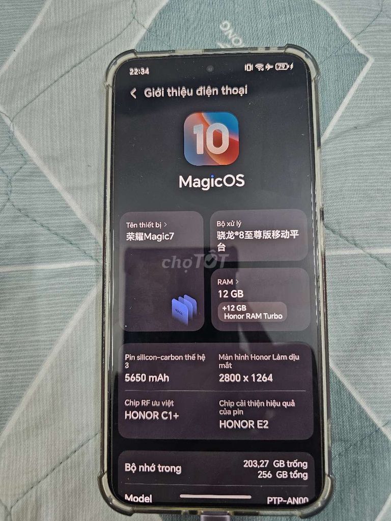 Bán + GL Honor Magic 7 256GB Bạc. Mua bán Điện thoại tại Thành phố Nam Định Nam Định được đăng bởi Huy hình 1
