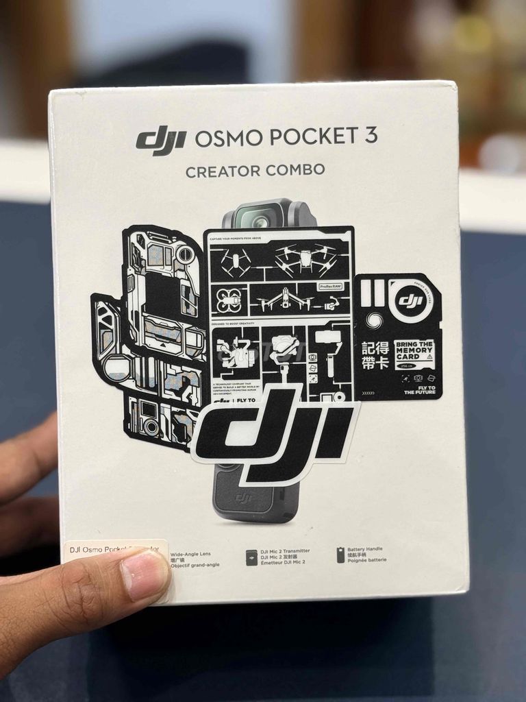 Máy quay DJI Osmo Pocket 3 Trắng Mới. Mua bán Máy ảnh, Máy quay tại Quận Ninh Kiều Cần Thơ được đăng bởi Minh Phát hình 1