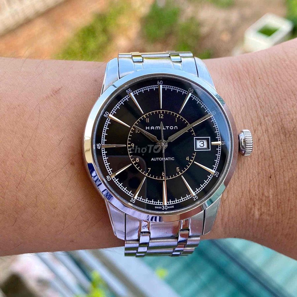 Đồng hồ đeo tay Hamilton American Classic Nam. Mua bán Đồng hồ tại Quận Cầu Giấy Hà Nội được đăng bởi Phạm Ngọc Lan hình 1