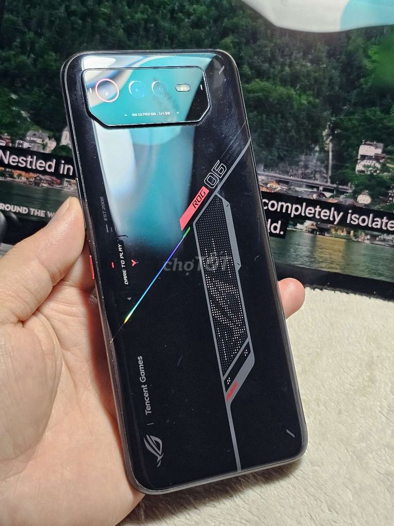 Asus ROG Phone 6 5G ram 12/128G màn hình max 165Hz