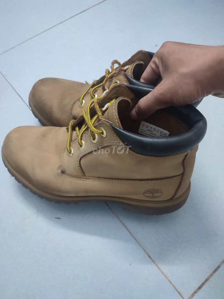 Giày bốt Timberland Nam Da Nâu Chống trượt. Mua bán Giày dép tại Huyện Thanh Trì Hà Nội được đăng bởi DEMUCK hình 1