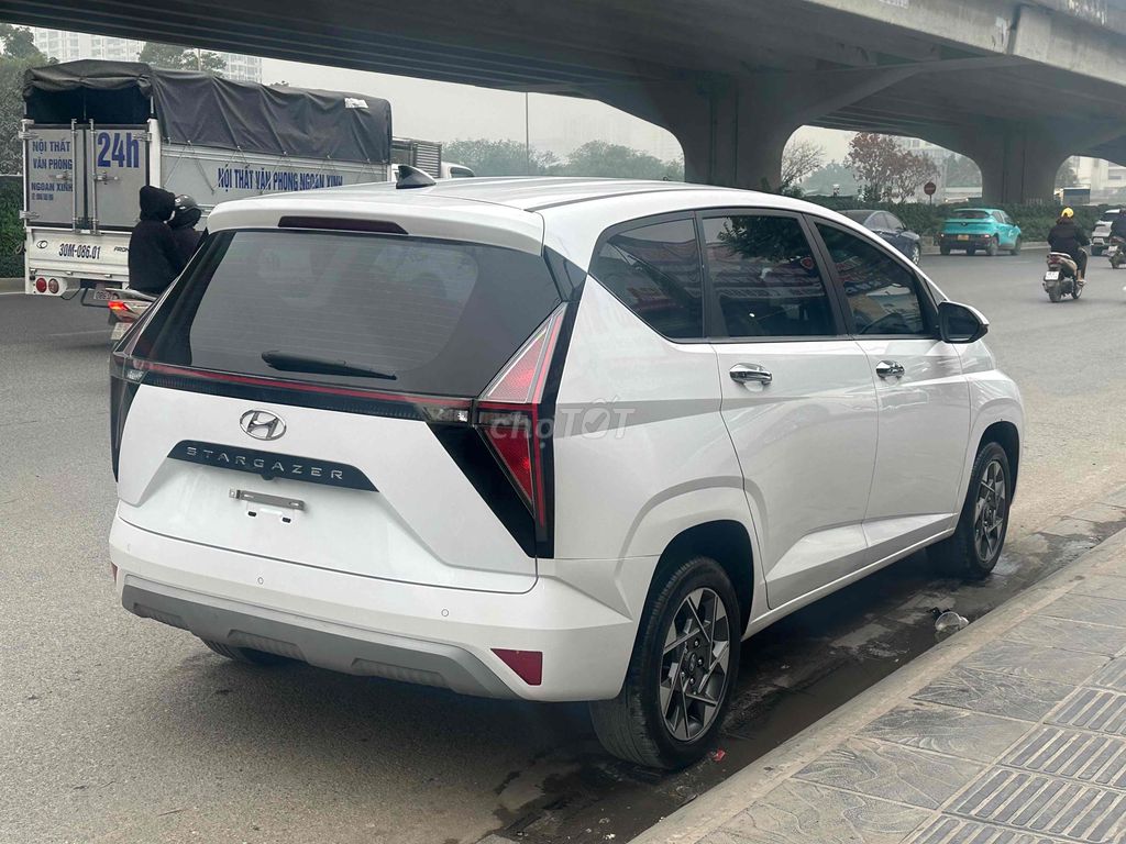 Hyundai Stargazer Bản đặc biệt Trắng. Mua bán Ô tô tại Quận Hoàng Mai Hà Nội được đăng bởi NHẬT DOANH AUTO  hình 4