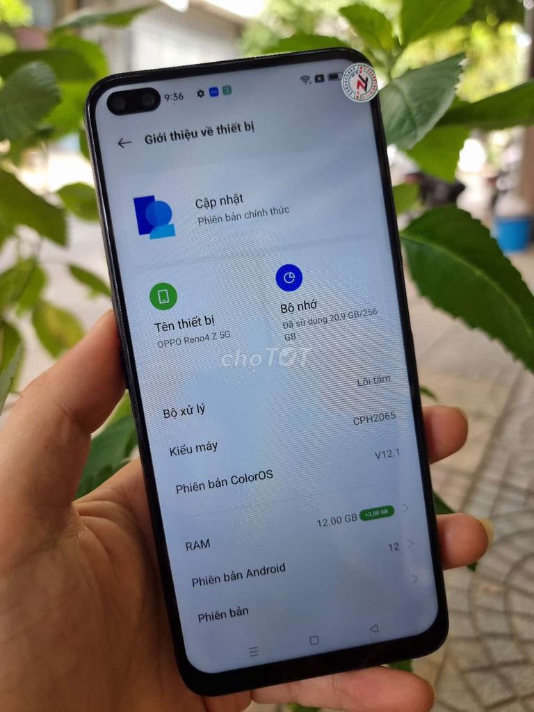 Oppo Reno 4Z 5G 8GB/128GB Đen. Mua bán Điện thoại tại Quận Liên Chiểu Đà Nẵng được đăng bởi Bảo Lâm hình 1