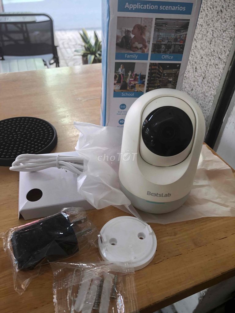 Botslab Camera an ninh 3MP 2K Trắng Mới 100%. Mua bán Máy ảnh, Máy quay tại Quận 10 Tp Hồ Chí Minh được đăng bởi hùn hình 1