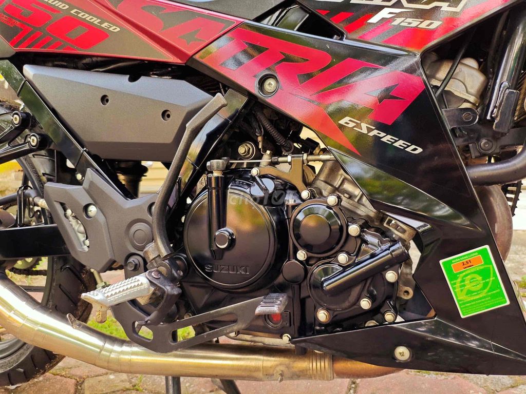 Suzuki Satria 150 FI 2023  Xe lướt đẹp keng motor. Mua bán Xe máy tại Quận Cầu Giấy Hà Nội được đăng bởi Tong motor xe may hình 5