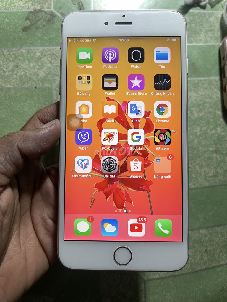 Apple iPhone 6 Plus 64GB Bạc. Mua bán Điện thoại tại Quận Ninh Kiều Cần Thơ được đăng bởi thanh nam hình 1
