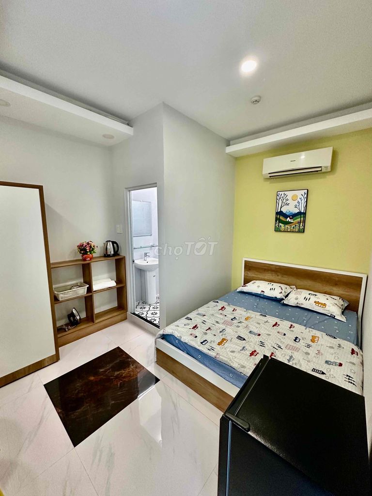 Hình ảnh phòng trọ Căn hộ dịch vụ sạch đẹp 20m2 Trung tâm Quận 3 liền kề Quận 1