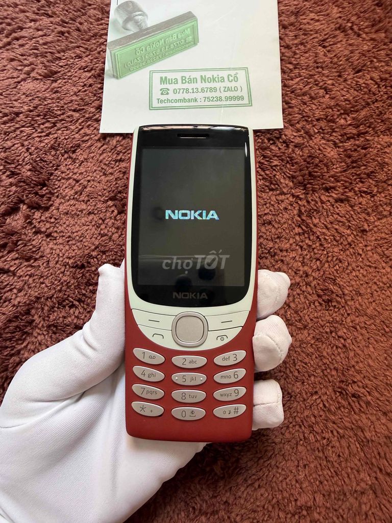 Nokia 8210 Đỏ 4G 2 sim chính hãng FPT đẹp 99%. Mua bán Điện thoại tại Quận 10 Tp Hồ Chí Minh được đăng bởi Mua Bán Nokia Cổ hình 1