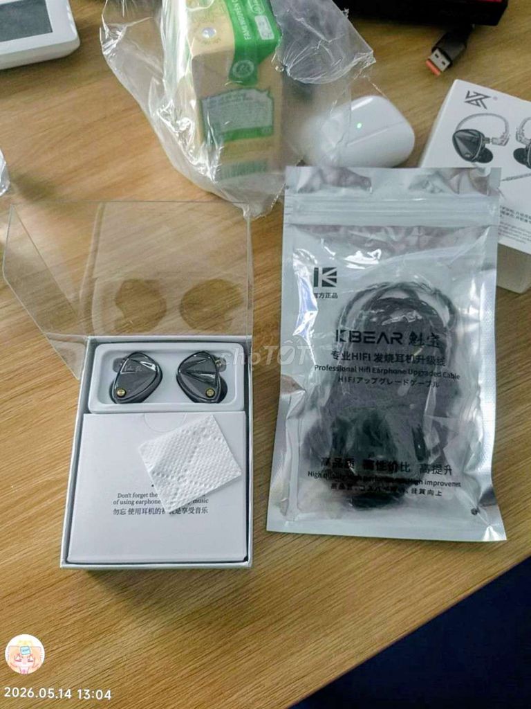 Tai nghe KZ Vader Pro+ Đen. Mua bán Tivi, Âm thanh tại Thành phố Thái Nguyên Thái Nguyên được đăng bởi Tiến Dũng  hình 1