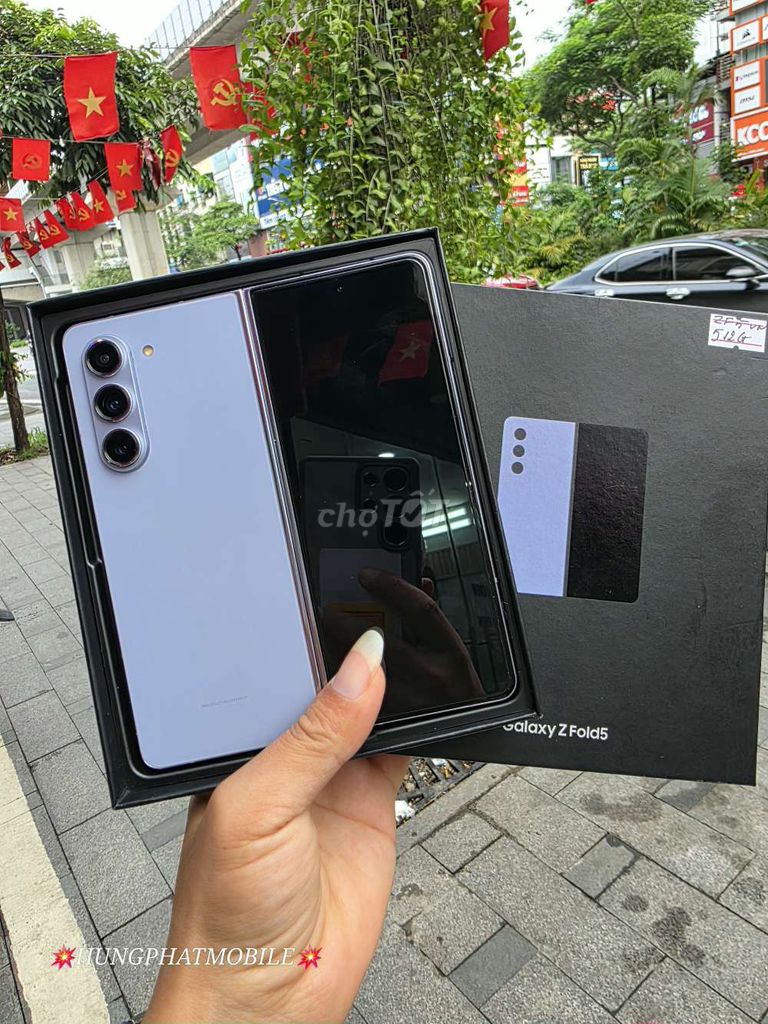 Samsung Z Fold5 5G 256G SSVN 2 SIM FULBOX ĐẸP 99%.. Mua bán Điện thoại tại Quận Đống Đa Hà Nội được đăng bởi HƯNG PHÁT Mobile hình 1