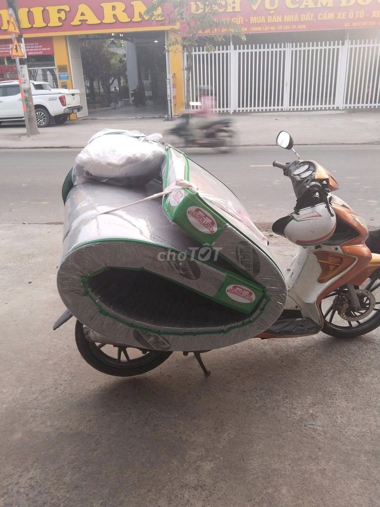 NIỆM CAO SU-TRẢ GÓP GÓP KHÔNG QUA NGÂN HÀNG. Mua bán Giường, chăn ga gối nệm tại Huyện Cần Giuộc Long An được đăng bởi Khôi hình 1