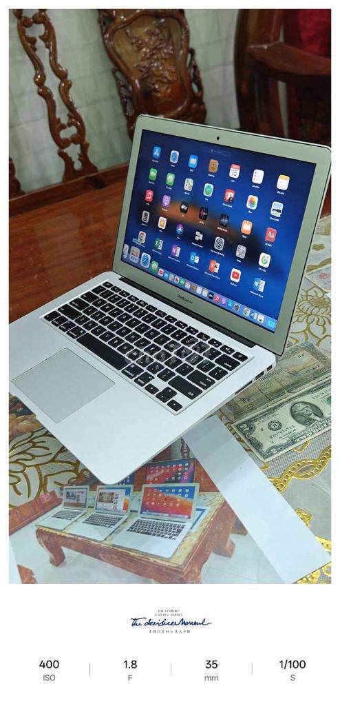Macbook air 2017 Core i7  , : 3tr6. Mua bán Laptop tại Thành phố Biên Hòa Đồng Nai được đăng bởi Tuongvy hình 1