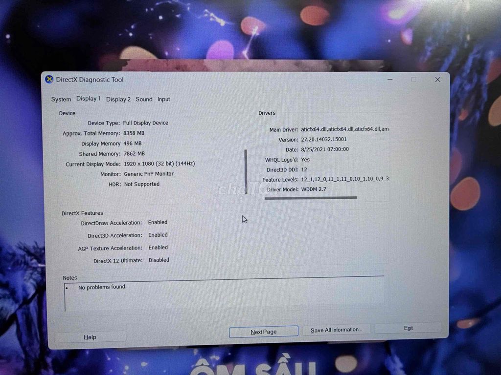 Acer Nitro 5 AN515-45 R7 5800H 3060 15,6FHD 144HZ. Mua bán Laptop tại Quận Gò Vấp Tp Hồ Chí Minh được đăng bởi NgoPhuong hình 5
