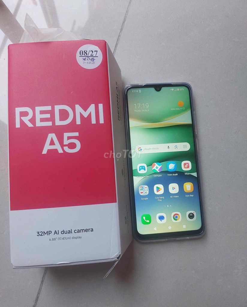 Xiaomi Redmi A5 64GB Vàng 99% mới. Mua bán Điện thoại tại Quận Bình Tân Tp Hồ Chí Minh được đăng bởi Thảo Thảo hình 1